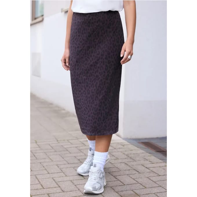 Midirok van mesh met patroon