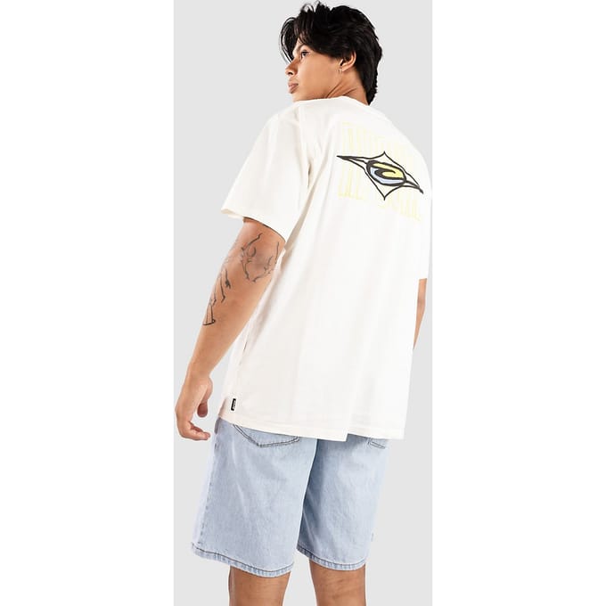 2025 Rip Curl Heren Raw Energy Maxxed Tee - Bone