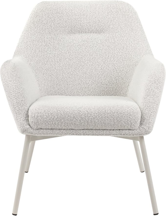 JABRO - Fauteuil - Gebroken wit - Polyester