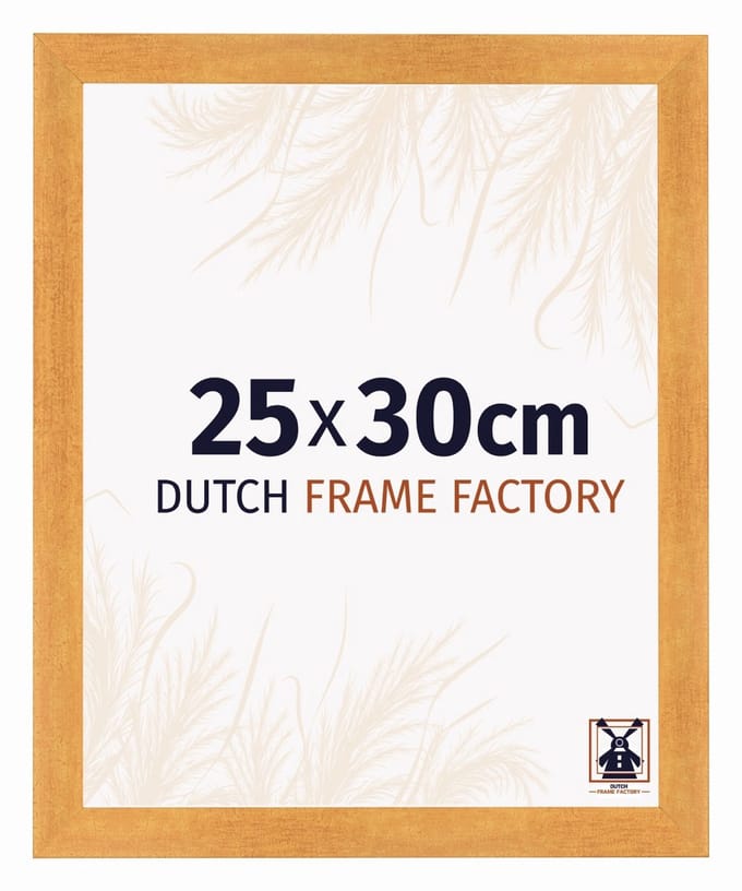 Fotolijst 25x30 cm - MDF - Oranje - Praag