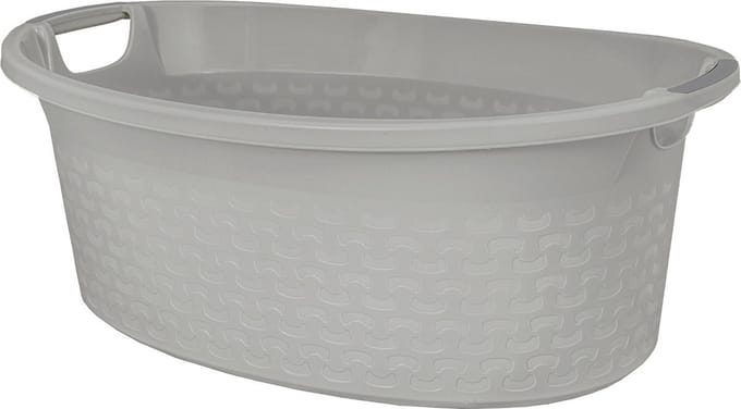 BranQ Cotton - Wasmand 60L - grijs