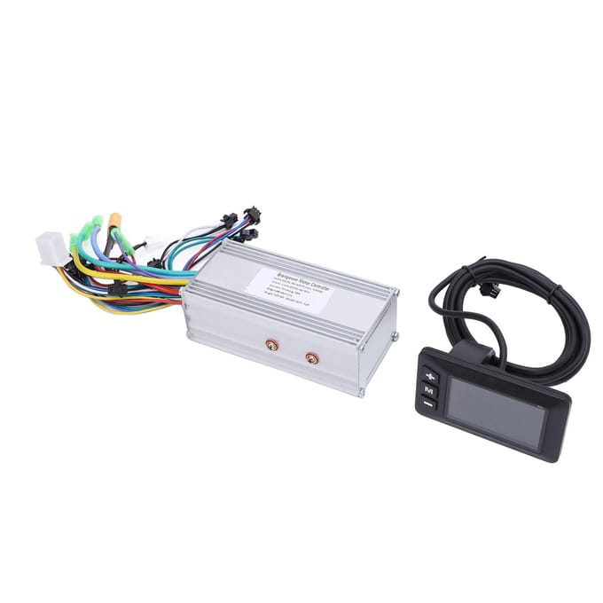 36V 48V 60V 1000W 38A 3 Modi Sinusgolf Controller met LCD Display Elektrische Fiets Borstelloze Motor gray