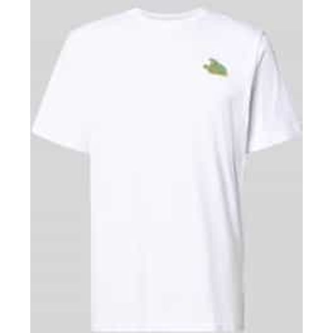 regular fit T-shirt met motiefprint op de achterkant