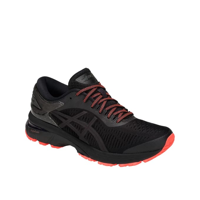 Asics Gel-Kayano 25 Lite-Show Dames Zwart Hardlooptrainers