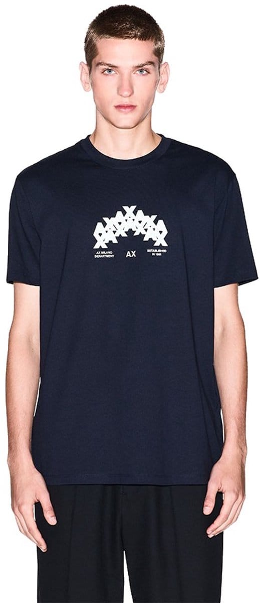 Armani Exchange Xm001909_af10362 T-shirt Met Korte Mouwen Blauw L Man
