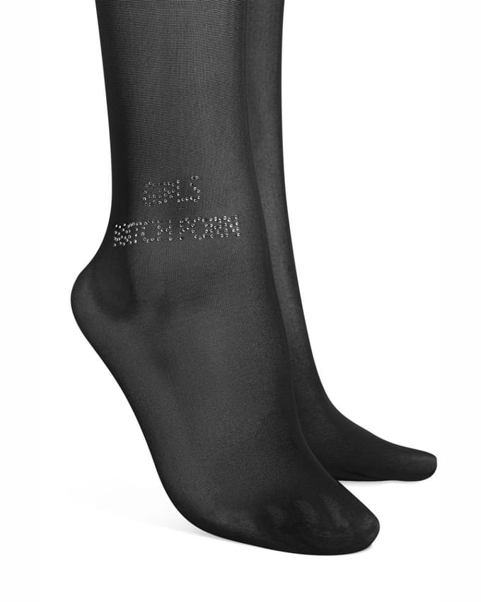Obsessive - Norless Girl Panty Open Kruis - Zwart