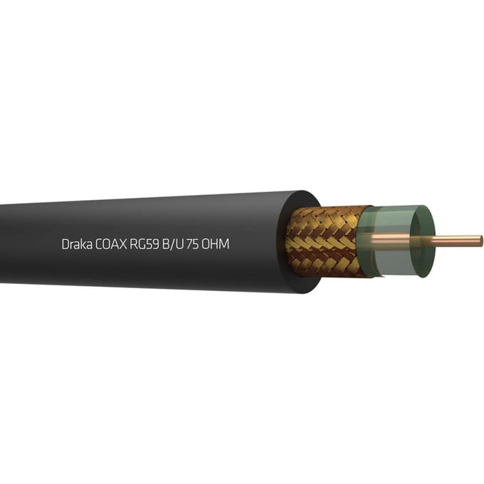 Draka RG59 B/U Coax Kabel - 113811F3 [100 Meter]