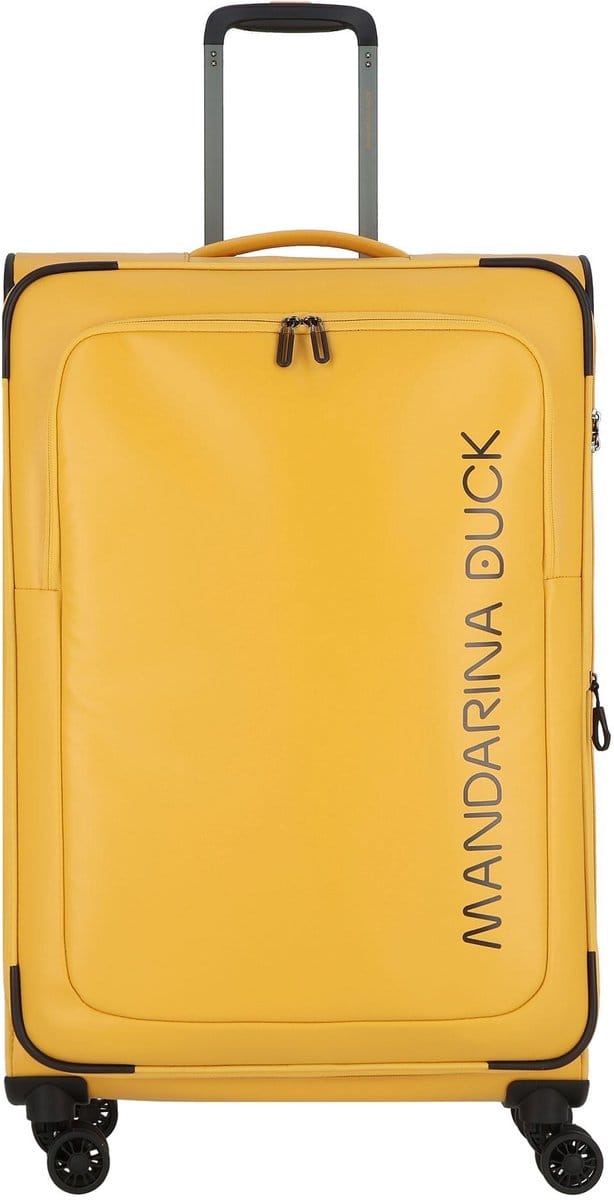 MANDARINA DUCK trolley Eco Coated Exp Trolley Duck Yellow donkergeel 78cm
