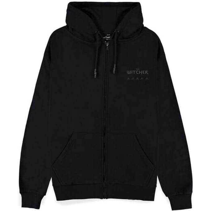 The Witcher - Gaming Vest met capuchon - M tot XXL - voor Mannen - zwart
