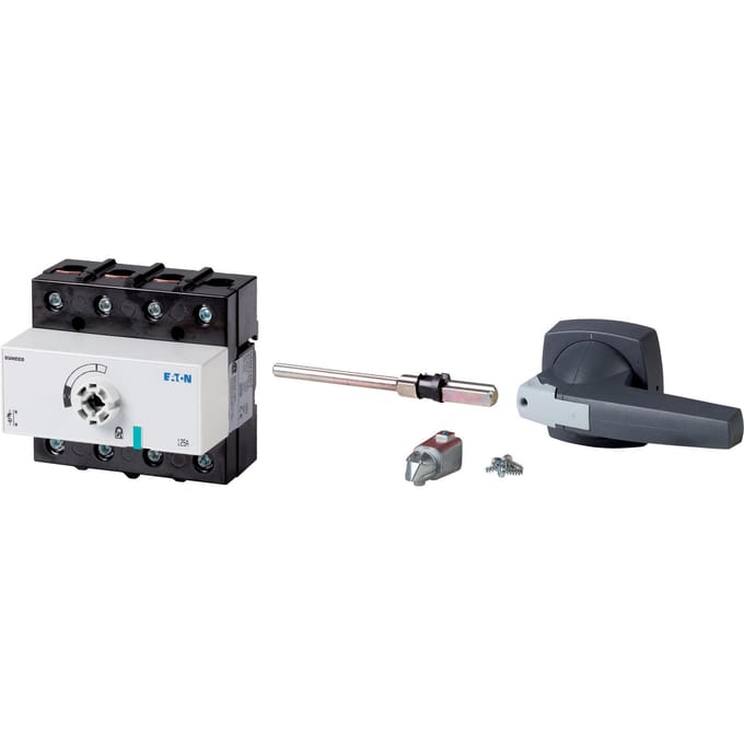 Eaton DMM 125A 4-Pool Schakelaar Ontkoppelaar Met Grijze Handgreep - 6096805