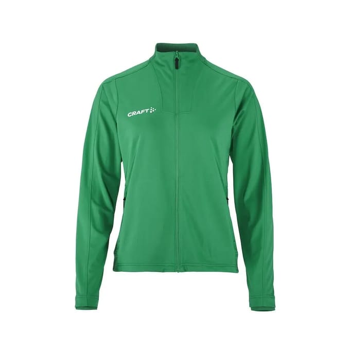 Craft Evolve 2.0 Top Full Zip Dames - Groen | Maat: S