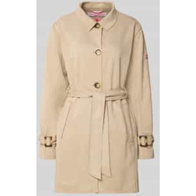 Trenchcoat met ceintuur model 'CORDELIA'