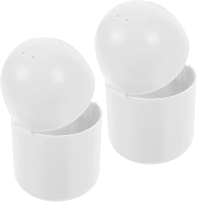 Menstruatie Opbergdoos - Periode Houder - Hygiënisch Opbergen - Stoom Steriliseerbaar - 9 x 5.3 cm - Wit