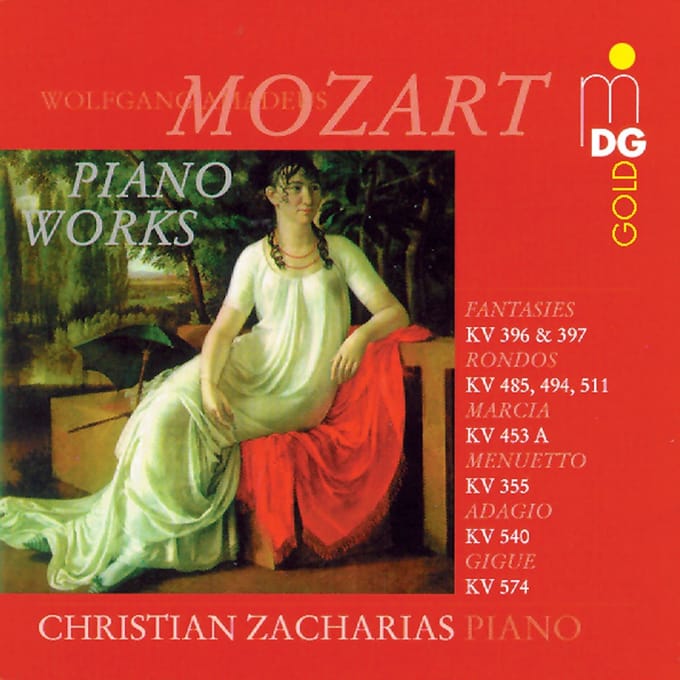 Christian Zacharias - Mozart: Piano Works (CD)