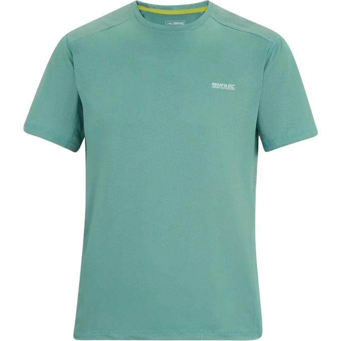 Virda heren T-shirt met korte mouwen en mesh-stof