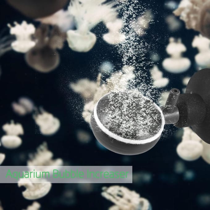 Boule d'air d'augmentation de bulle d'oxygène d'aquarium pour l'aquarium black