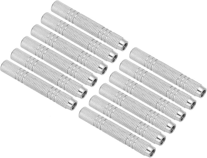 Dartvaten Metaal Vervanging 2BA Schroefdraad Set (12 Stuks)