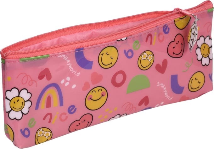 Smiley World - Etui - Toilettas - Make Up Tasje - Back To School - 20x8cm