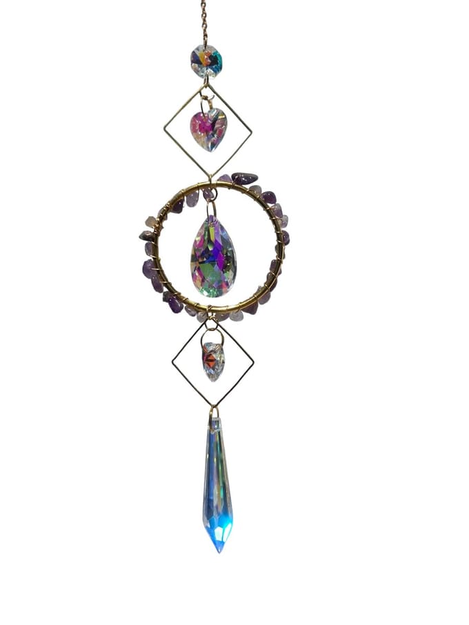 Suncatcher amethist.