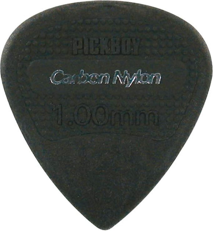 Pickboy GP200-100S 1.00 mm Carbon Graphite Plectra 12-pack Voor Elektrische Gitaren