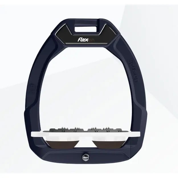 Plat Ultra Grip Marine/Wit/Bruin veiligheidsbeugels Flex-On Safe-On