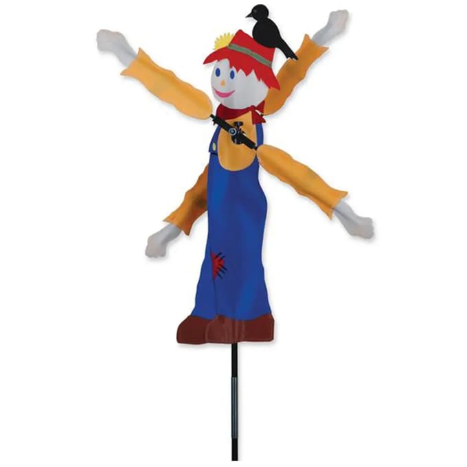Windwijzer Premier Kites Whirligig 20 In. Scarecrow