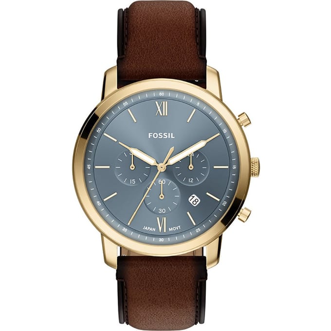 FOSSIL FS6162 Mannen Horloge 44 mm - Bruin