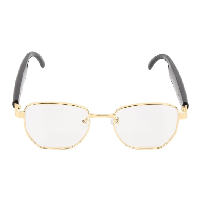 AI Slimme Bril Multifunctionele Unisex Bluetooth 5.4 Bril Vertaalbril Ondersteuning voor GPT voor DeepSeek goud