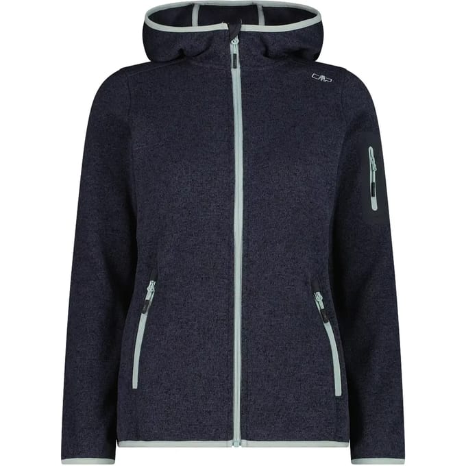 Dames fleece met capuchon CMP