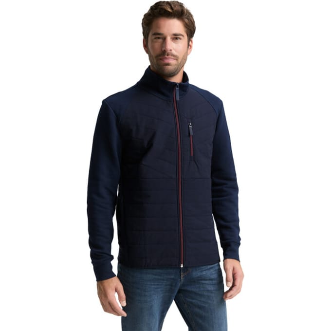 Tom Tailor Hybride zweetjack met quilting