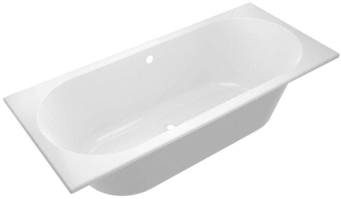 FugaFlow Efficiente Anta Ligbad - 190x90cm - acryl - glans wit