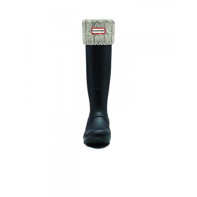 Hunter Unisex Gerecyclede 6 Stitch Cable Lange Laars Sok