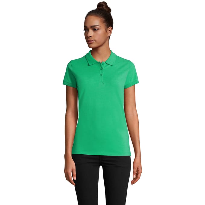 SOLS Dames/Dames Perfect Poloshirt (Voorjaarsgroen)