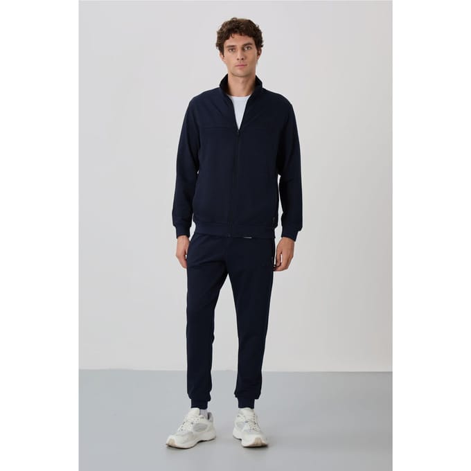 Heren Fleece Sweatshirt en Broek Set