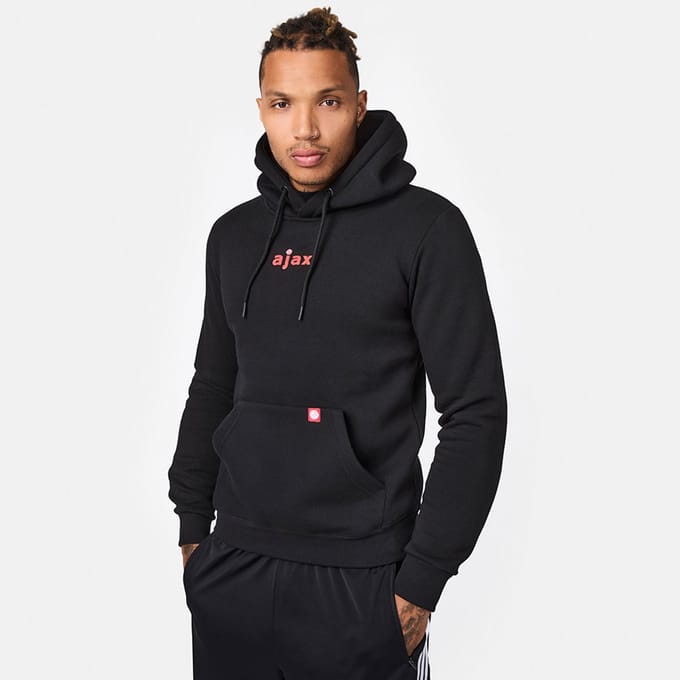Ajax-hooded sweater zwart de Meer senior