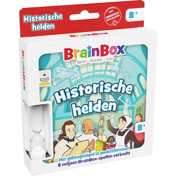 Brainbox Pocket Historische Helden - Nederlands Kaartspel