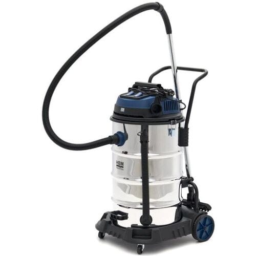 HBM bouwstofzuiger nat/droog 2400W 60L FFP2 2x1200W 230V 32 mm