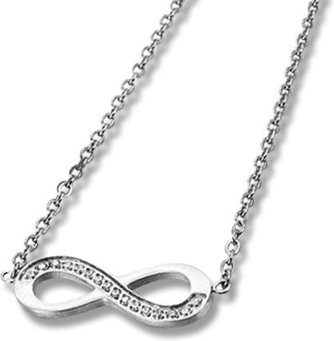Amanto Ketting Eileen - 316L Staal - Infinity - 7x20mm - 50cm