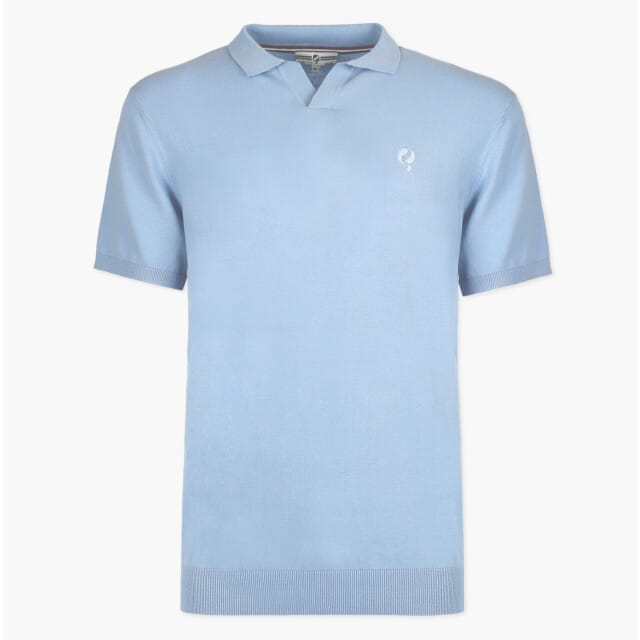Heren Polo Enter - Ochtendblauw
