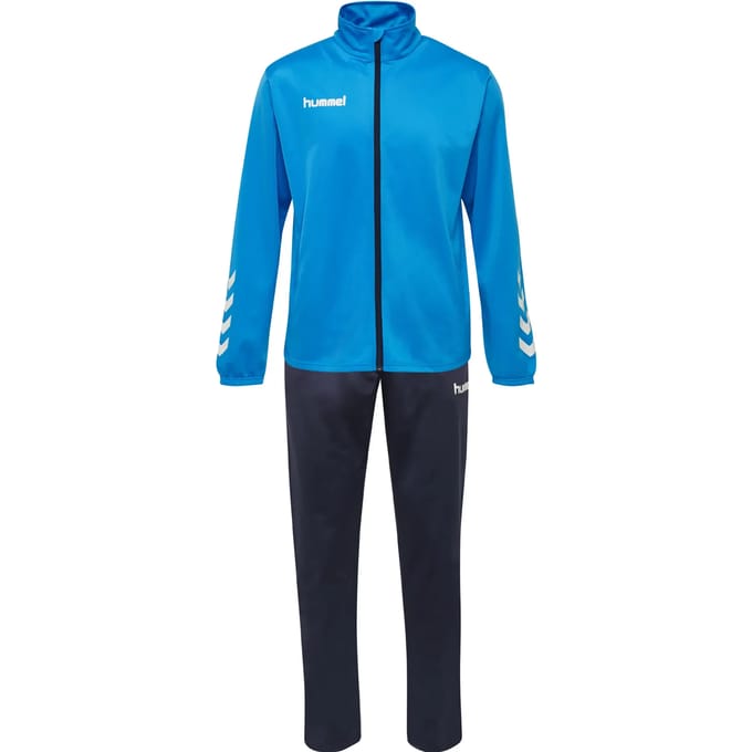 Hummel Promo Poly Suit - Trainingspakken - blauw - Unisex