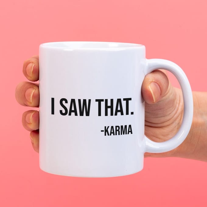 Ditverzinjeniet.nl Mok I saw that karma