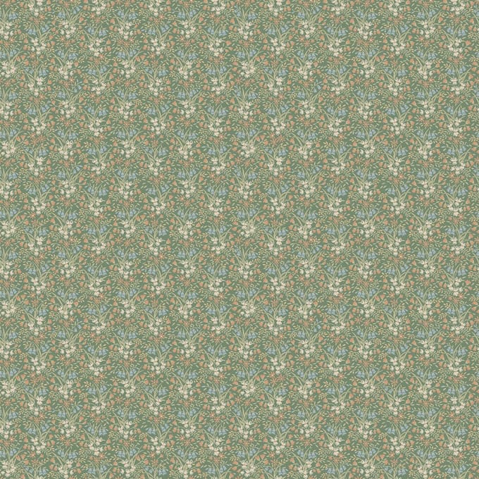 Boråstapeter Vliesbehang 4814 - New Heritage - Botanisch Groen - 53cm x 10.05m