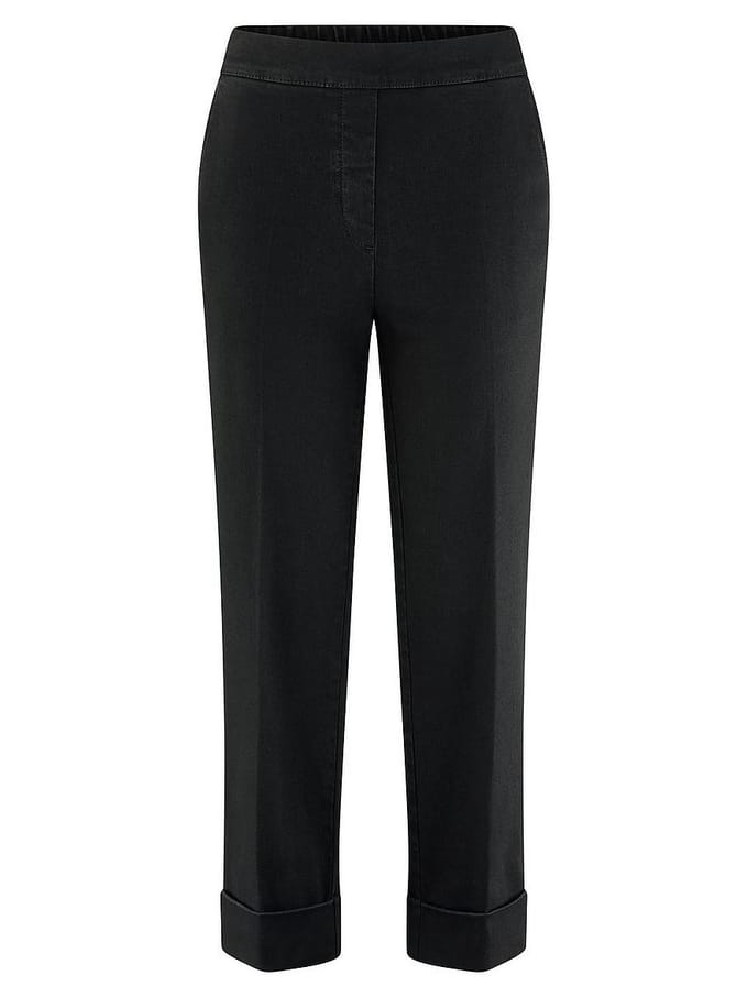 Straight Fit-7/8-jeans Van Peter Hahn denim