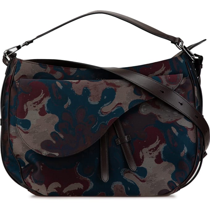 Zadel Bloemige Jacquard Tas
