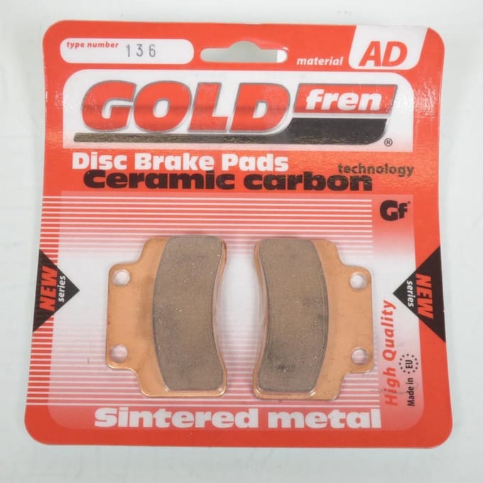 Plaquette de frein Gold Fren pour Scooter CPI 50 Formula Basic 2007 à 2008 AVG Neuf