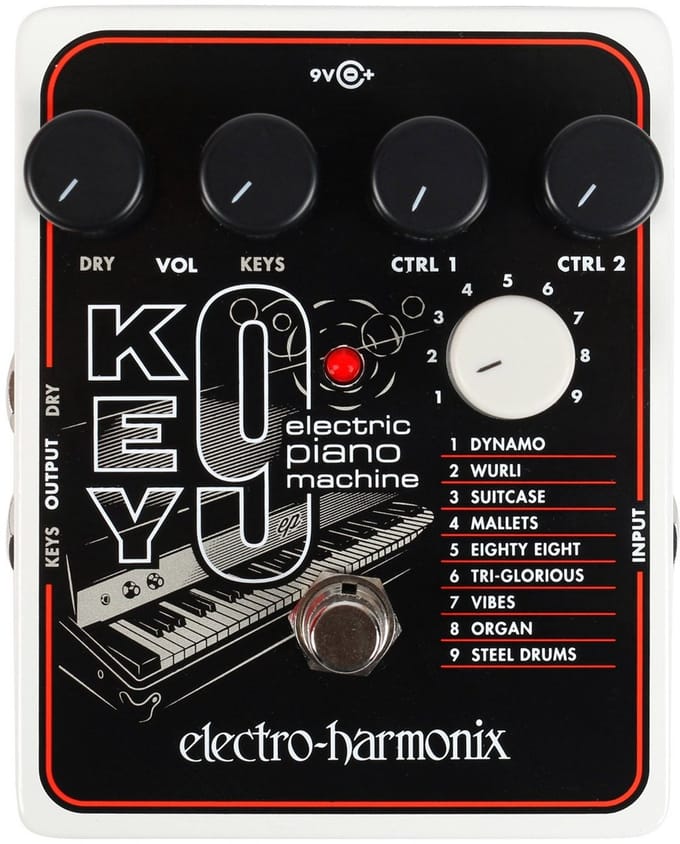 Electro Harmonix KEY9 Electric Piano Machine - Modulation effect-unit voor gitaren
