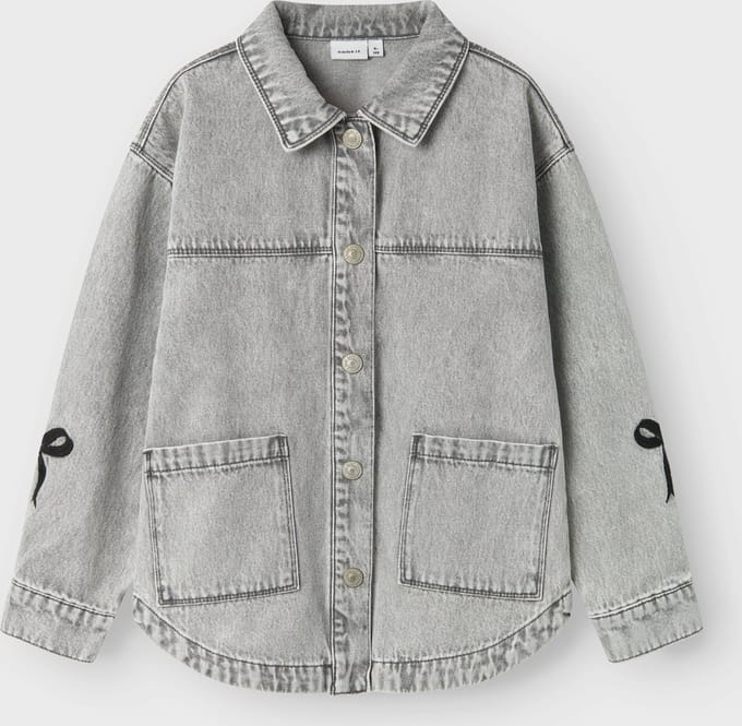 NAME IT - NKFGLORIA DNM EMB JACKET 7511-ZA T - Meisjes - Buitenjassen