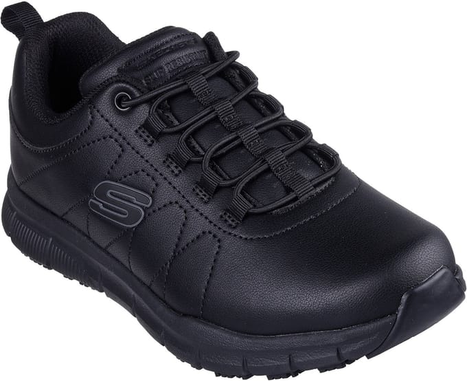 Skechers dames NAMPA-BEJA werkschoenen 108214EC BLK zwart