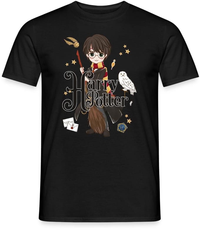 Harry Potter Onderdelen T-Shirt Heren