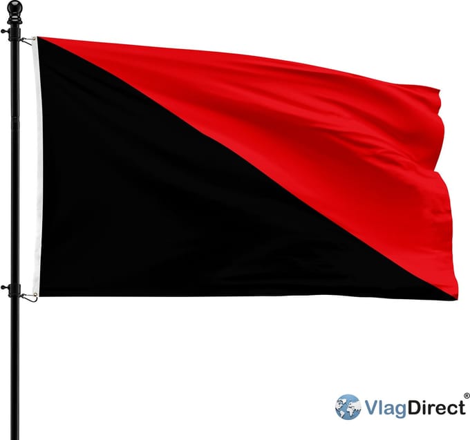 Gemeente Sambreville vlag - 90 x 150 cm.